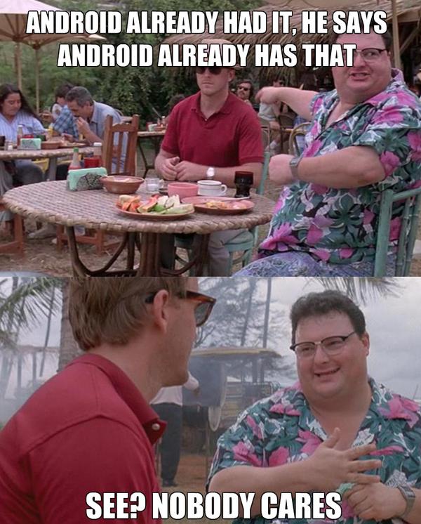 somospostpc's tweet image. #AndroidHadItFirst