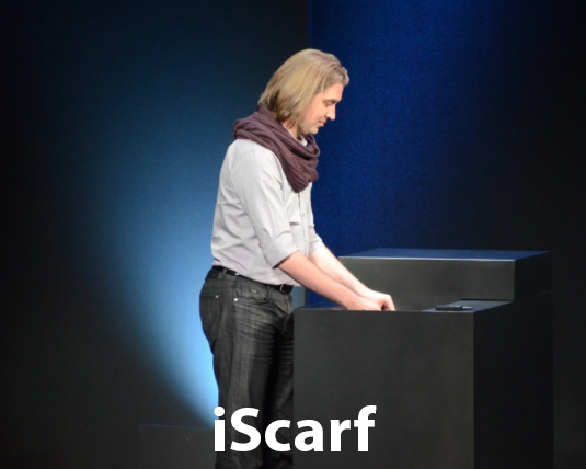 crash7800's tweet photo. This scarf isn't just a way to warm your neck.
It's a way to connect with and change the world.
#iScarf #AppleLive http://t.co/Qik2JVbhzf