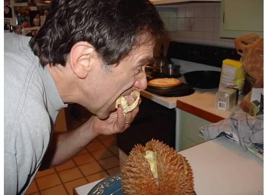 davidmarkglass's tweet photo. Durian Love Bites this week. http://t.co/g0MnOZiztx