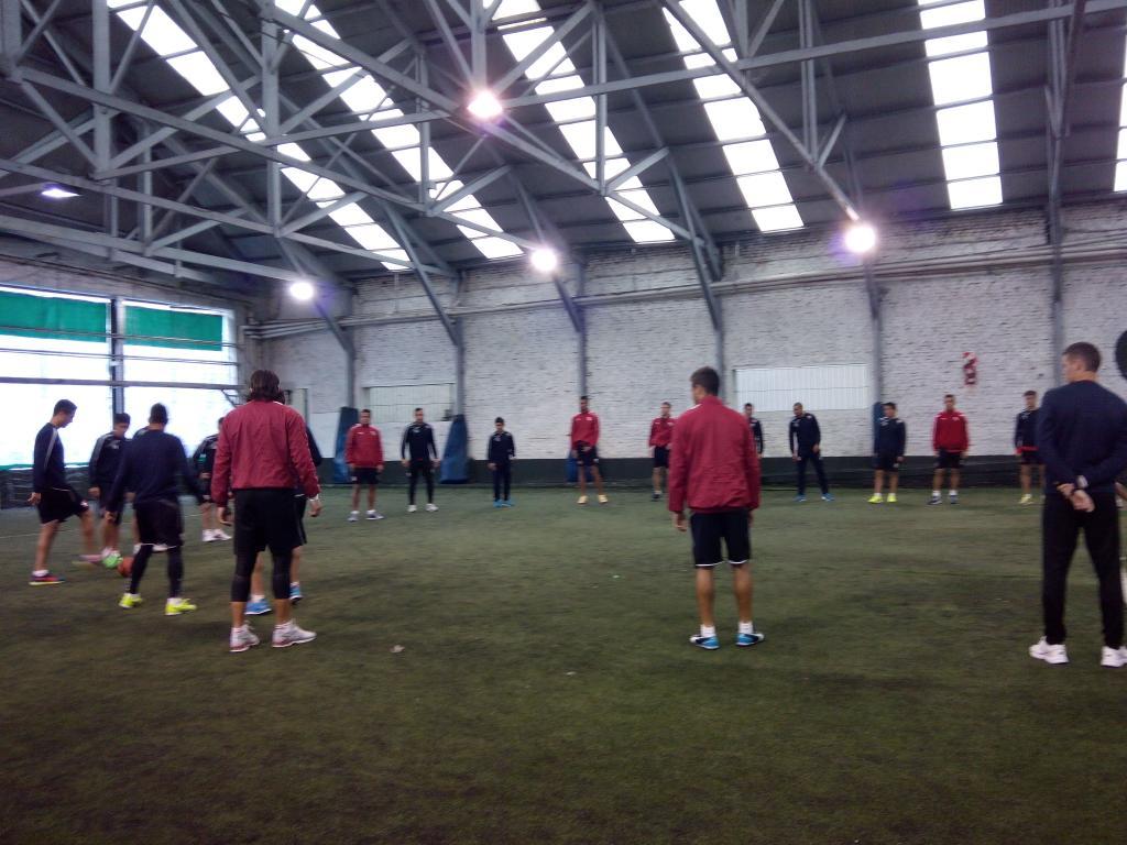 Entrenamiento bajo techo