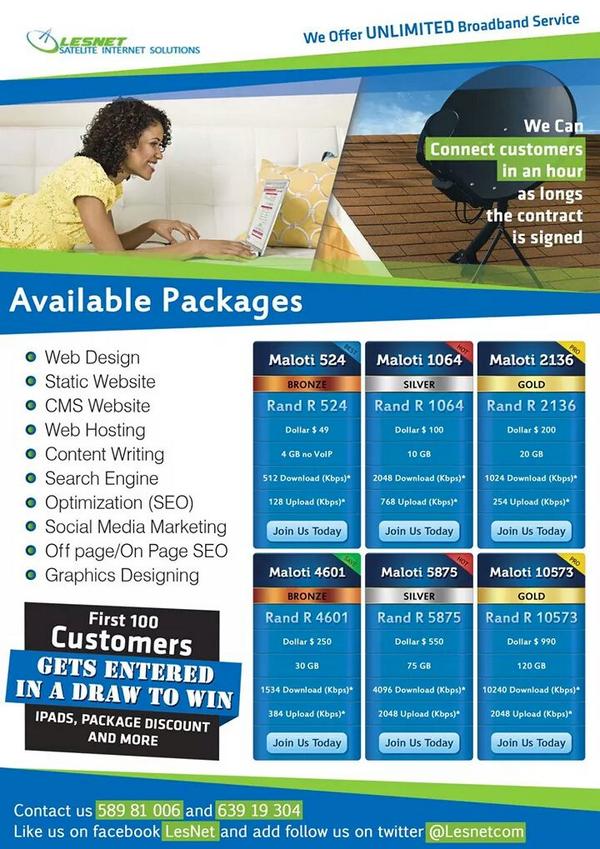 LesNetcom's tweet image. Sign up and be entered into a prize draw