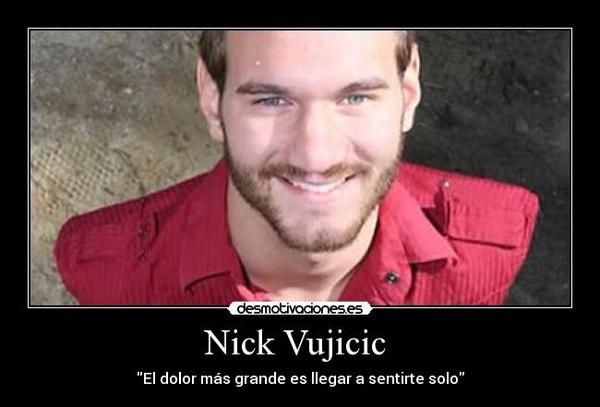 sigridmrqz's tweet photo. El dolor más grande es llegar a sentirse solo  #NickVujicic x @vertice_uams compra tus boletos http://t.co/Pk2DYRLvHF http://t.co/AKMBNDPLEI