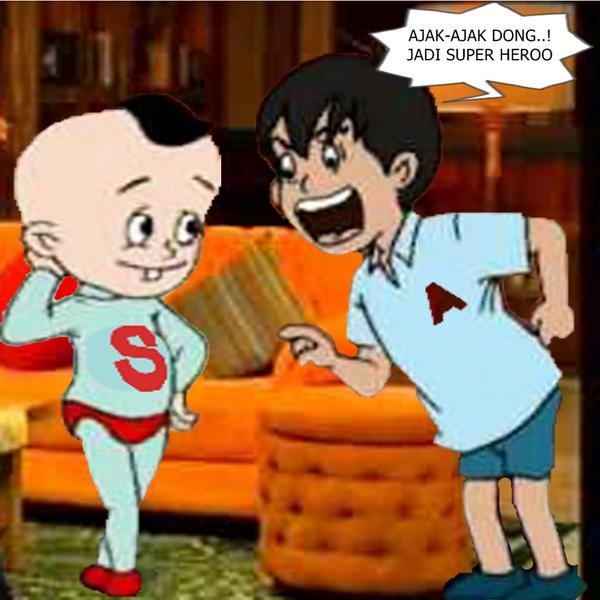 addy_hermawan's tweet photo. @Ini_Talkshow Untuk menyelamatkan bumi suleprikitiw jadi Sulper Hero.... #IniTalkshowNETReboisasi http://t.co/qfid2sWDmS