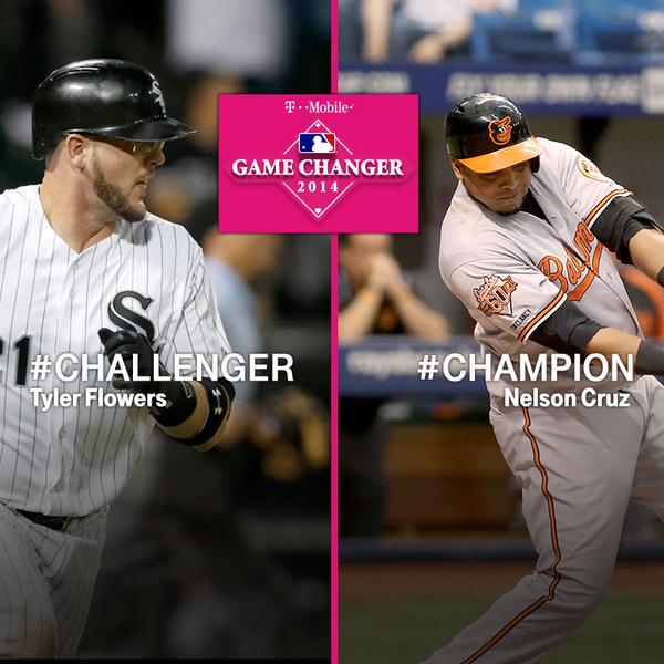 MLB on Twitter "Flowers vs. Cruz Who was the TMobile MLB GameChanger? Reply Challenger or 