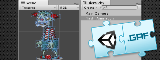 GAF porting flash to unity