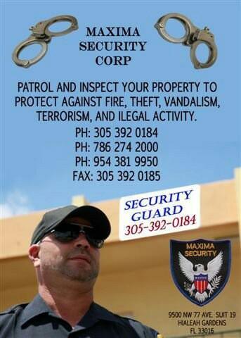 security_maxima's tweet image. Su compania de security guard 3053920184