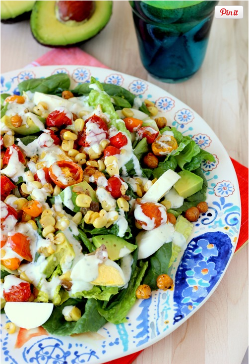CookCool's tweet photo. The lemon basil yogurt dressing completes this salad.

#Recipe: http://t.co/wldY5r4VOp http://t.co/2Zs77RVtaO