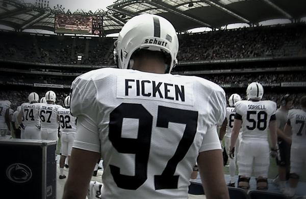 Heisler_Eric's tweet photo. .@sficken1 walking to the sideline @CrokePark before he kicked the game winning field goal 2 weeks ago. http://t.co/46iK9uQPrL