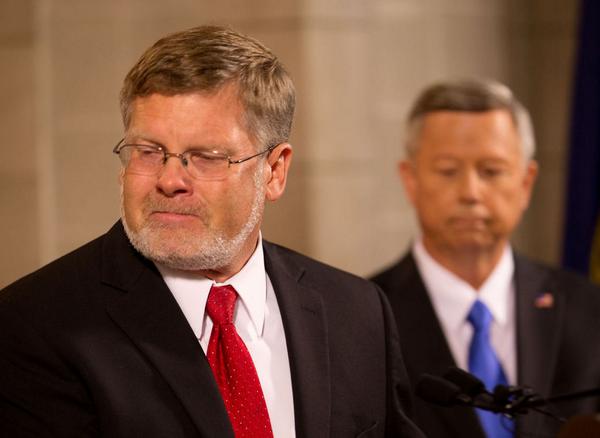 ViewPointTV's tweet image. RT @OWHnews: Lt. Gov. Lavon Heidemann resigns, withdraws as Ricketts' running mate bit.ly/1qcXohu