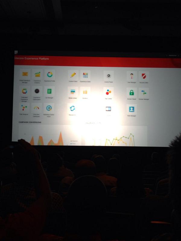 Sitecore's tweet image. RT @craigtfromatl: Wow, #Sitecore8 is pretty!  #SYMNA