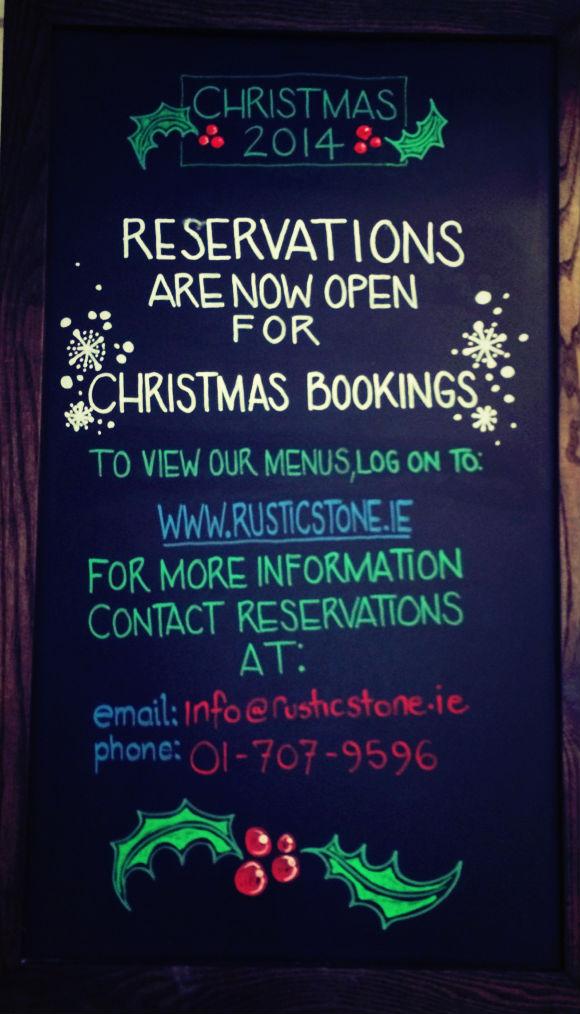rusticdublin's tweet image. Never too soon. #RusticLove #Christmas2014
