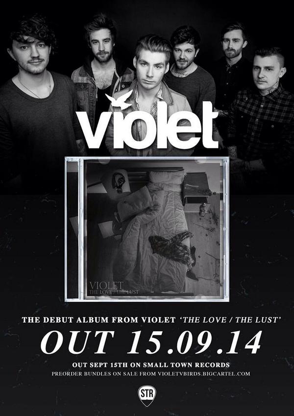 Our buds in <a href="/weare_violet/">Violet</a> have their debut album out tomorrow. BUY IT!! ”