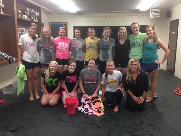 We accepted the #ALSIceBucketChallenge last evening. Check out our FB for the full clip and our nominations. #teamnd