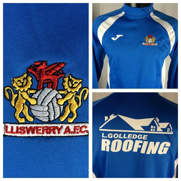 TEAMWEARUK's tweet photo. The new @LliswerryAFC @JomaSportUK  champion III training sweatshirt #jomawales http://t.co/bjUEPoYQO6