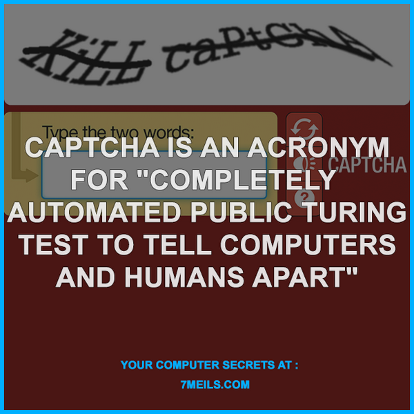 7meils's tweet photo. Get your daily computer secrets here : http://t.co/bY68vJhMsh 
#Captcha #7meils http://t.co/uA9AXJmwnt