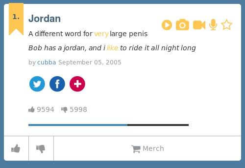 jordan definition