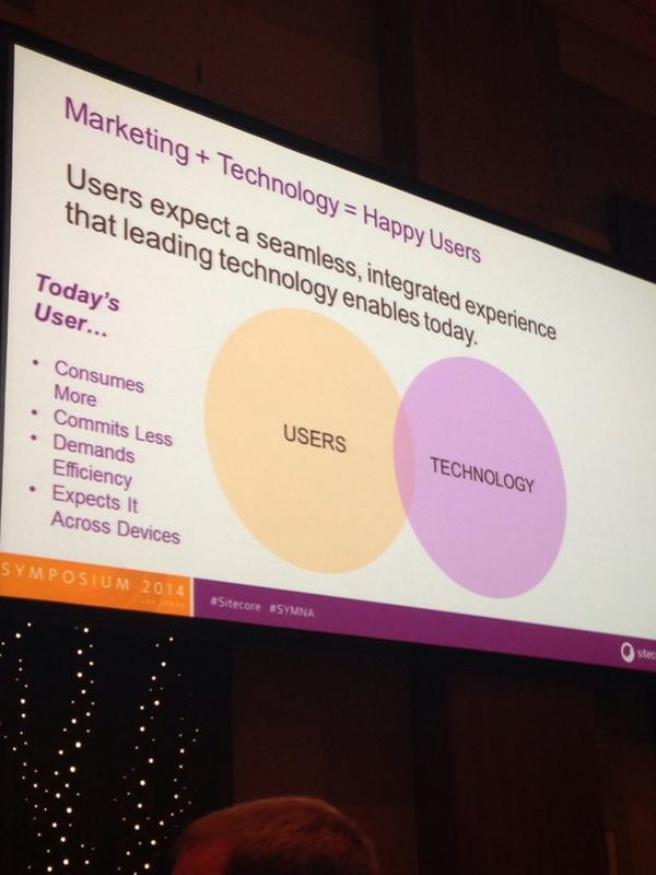 VerndaleTweets's tweet image. Marketing + technology = happy users #personalizedUX #SYMNA