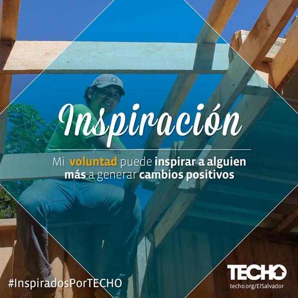 La pobreza se puede superar si inspiras a alguien más a CREER que es posible

RT si lo crees 

#InspiradosPorTECHO