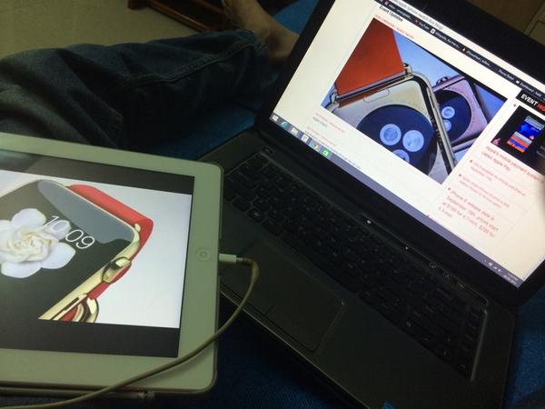umangtalati's tweet photo. This is exciting ! It's a Watch. #AppleWatch http://t.co/H0c6bzcfOU