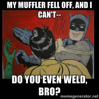 WeldingMemes's tweet photo. #knowyourmeme #batmanslappingrobin #welding #doyouevenweldbro http://t.co/GR80tmnAg4