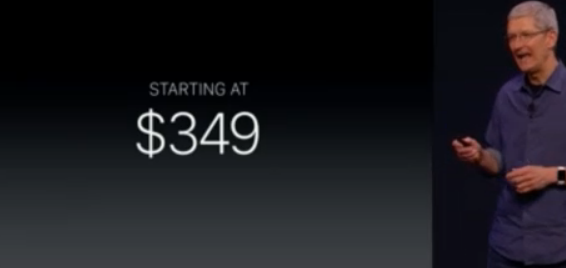 iphoneticoscom's tweet photo. El Apple Watch saldrá a principios de 2015 desde 349$ #AppleLive http://t.co/Q2HRAu88ZN