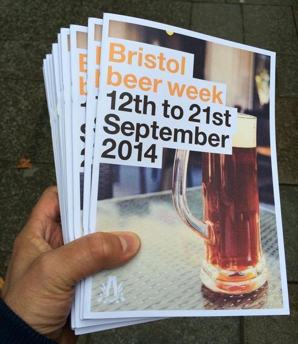 beardedjourno's tweet photo. Bristol Beer Week starts on Friday, with dozens of events over 10 days: http://t.co/OlhP7N4ec9 http://t.co/uJq3q2RA4C