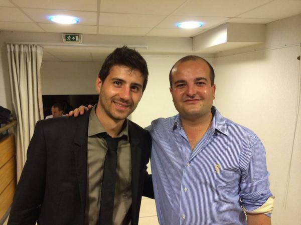 JLeonardelli_'s tweet photo. #UDTFNJ : Retrouvailles avec @david_rachline. Merci pr l'accueil chaleureux dans une belle ville française ! #frejus http://t.co/bzWTfOFx2G