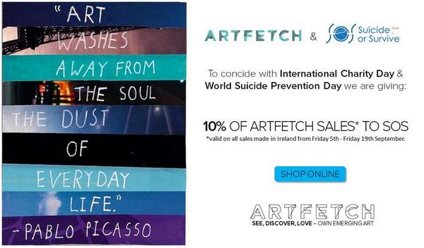 PTsouros's tweet image. Love art &amp;amp; want to support @SuicideorSurviv then check this out @Artfetch @PatKennyNT #soshightea #WSPD14