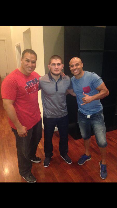 With Legend 👍<a href="/AliAbdelaziz00/">Ali Abdelaziz</a> <a href="/SugarRaySefo/">Ray Sefo</a> <a href="/MMAWorldSeries/">WSOF</a>