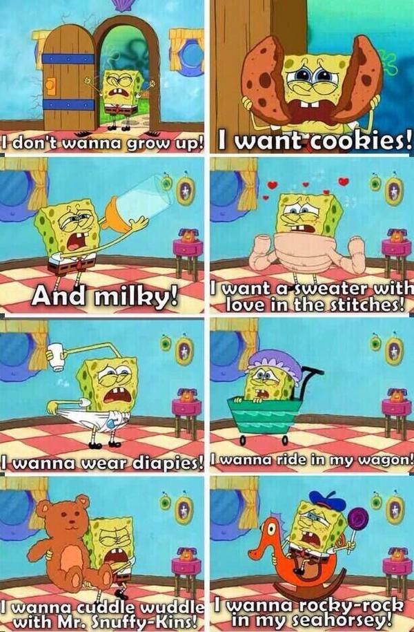 YaBoiSponge's tweet image. Seniors be like..