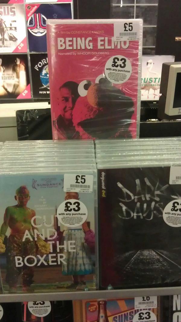 Cutie &amp; the boxer
Dark days
Being Elmo
Only £3 with any other purchase
#dogwoof