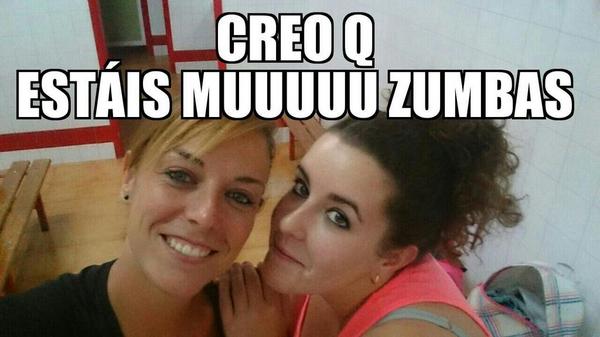 chilindrina_88's tweet photo. @Brbra_rodriguez #zumba #cousin me encanta!!!!  Mañana otra clasecita :-) http://t.co/LmpHHL3TAV