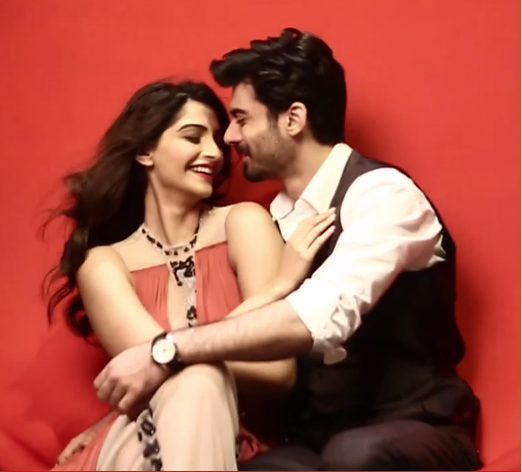 Shweta6115's tweet photo. #Sizzle begins when these 2 r onscreen together @_fawadakhan_ @sonamakapoor #Khubsoorat #FawadFever #Millimadness http://t.co/8tdKWa7Ugw