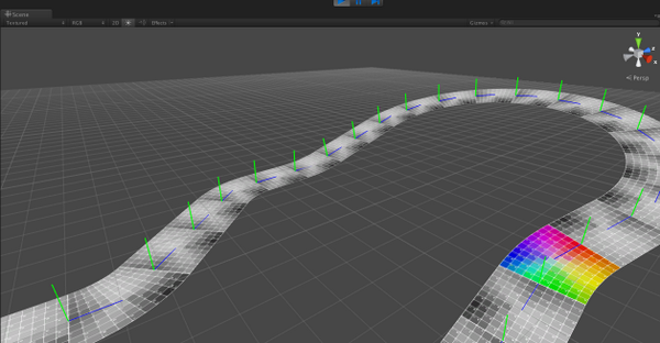 NeonJackGame's tweet photo. Making some good progress on real-time track editing in Neon Jack. Eager to edit track while wearing Oculus Rift. http://t.co/FXttNDcUQp