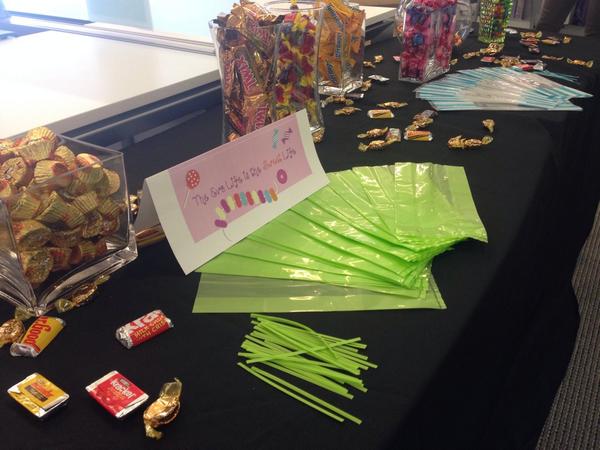 michele_maley's tweet photo. Who's ready for #EvoDemoDay?! Sneak peak of the #candytakeover happening at @EvoNexus! #startups #gosandiego http://t.co/mBCCszB9v8