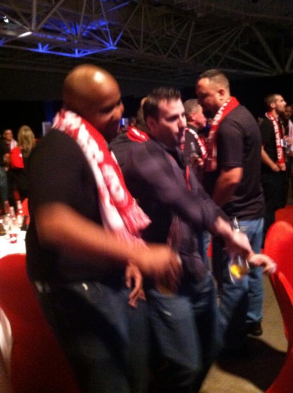 StaplesTGT's tweet image. Ross and solo #dancingfools