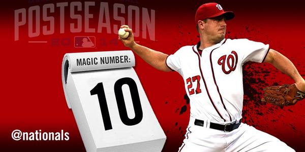 Magic number: 10 #NLeast #Nats #CurlyW