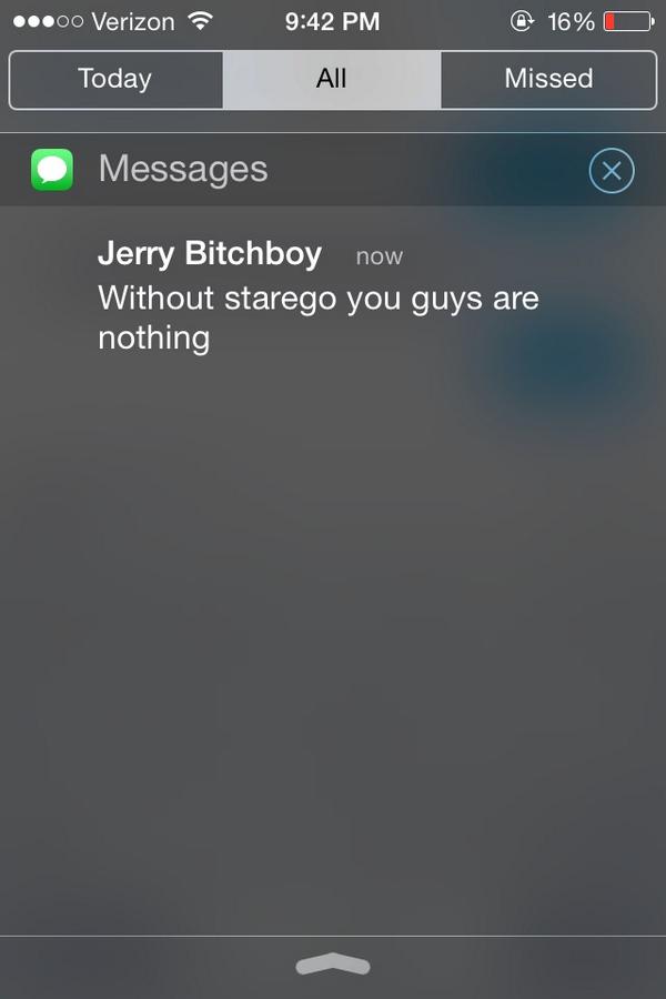 LoganStembel's tweet photo. #JerryLogic kid has no faith in @CaseyStax and @hunterpalmer_ ..@Johnbruno24 @Jerry24Hutch http://t.co/pp7wG7IGlC