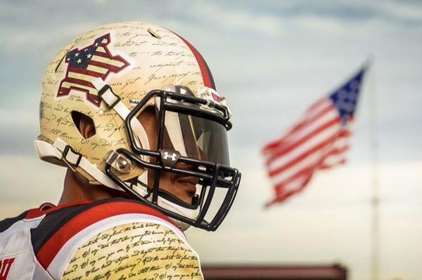 _Sports_Gear's tweet photo. Maryland's new uniforms to celebrate te 200th anniversary of the Star-Spangled Banner 😍😍 http://t.co/MJy67u6ObB