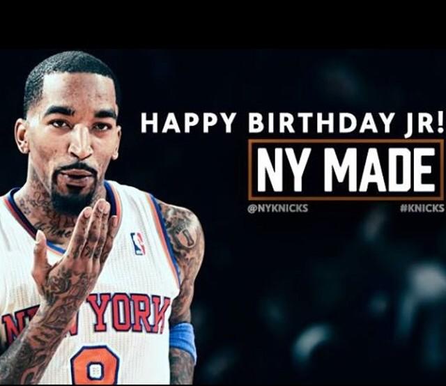 Happy 29th Birthday to the realest of the real, J.R. Smith 