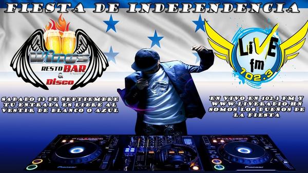 WingsDisco's tweet photo. Este sábado te esperamos @livefmhonduras @flacodjhn @joaljimenez @rivasgerman @hdiaztabora http://t.co/ckOfq32zZ0