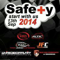 Nabil_Akbar's tweet photo. #SafetyWithUs #WCC @WhiteCar @Altiscommunity @yarisclub_indo @OFC_JazzFitClub @AvanzaClub_ID @RCCI_ID http://t.co/xEU5tTTrIa
