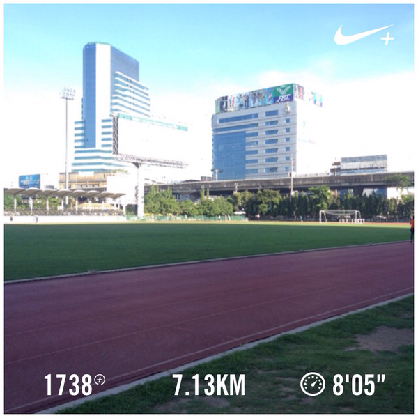 findingIT's tweet image. 1@week5 I just ran 7.13 km with Nike+. #nikeplus