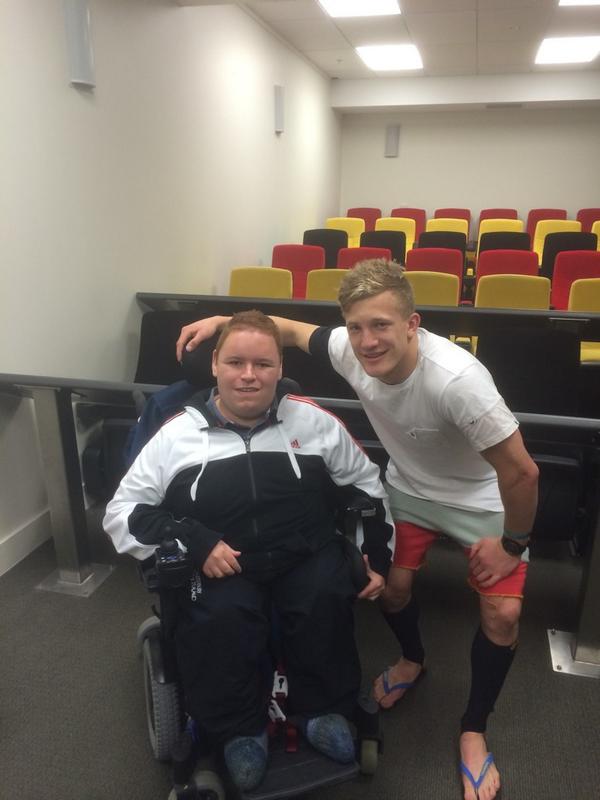 Full video interview with <a href="/WaikatoRugby/">Waikato Rugby</a> player Damian McKenzie up later today. Massive thanks to Hamish too!