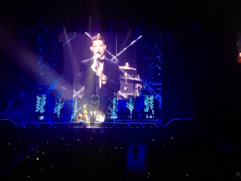 MB te pasaste!!! Lo máximo excelente show.. Happy Birthday Michael Buble!!!!! Definitivamente I Love You   