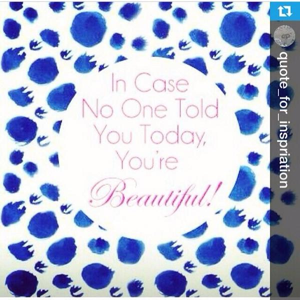 Too busy to acknowledge the beauty in you? Take a moment and say you are beautiful!