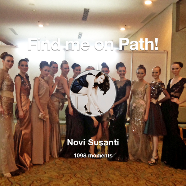 NoviBibie's tweet photo. I've shared 1,098 memories with my friends on #Path - see them now at http://t.co/fmyVeiy8AR! #thepersonalnetwork http://t.co/020zcFgfTV