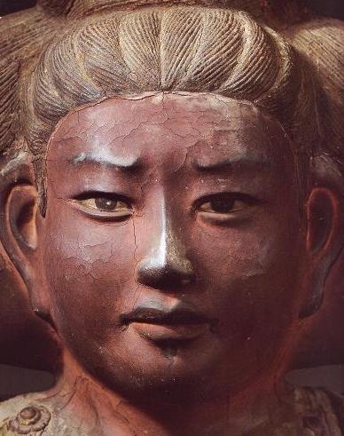 j_butsuzo's tweet photo. 【奈良・興福寺/八部衆立像(734年)】乾漆造、彩色。鎌倉時代に補彩。十代弟子像と同一工房作とみられる。戦闘神の阿修羅が少年のような風貌で憂いを帯びた静かな表情なのは、懺悔し、仏法に帰依した姿を表現したためと解釈されている。 https://t.co/rDrYaHeUM5