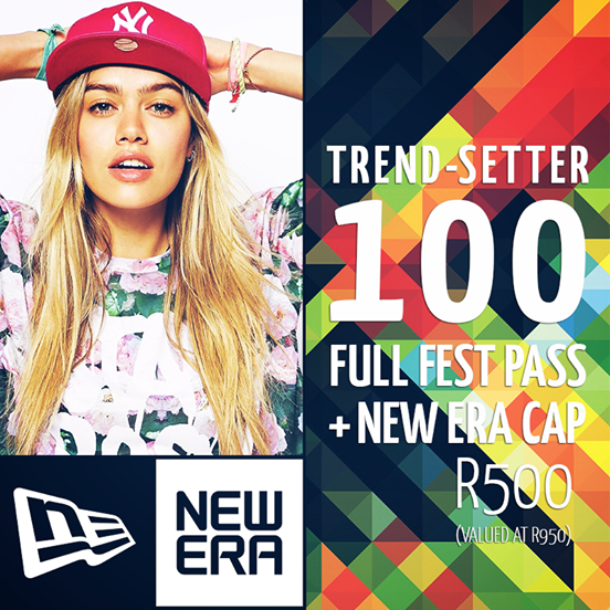 FREE #NewEra Cap (Value R450) for next 100 to buy a Festival Pass for #EV2014! You're welcome bit.ly/EVtickets