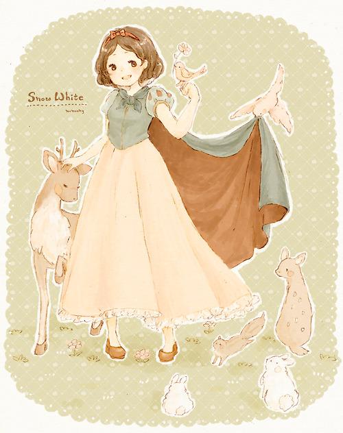 白雪姫のtwitterイラスト検索結果 古い順
